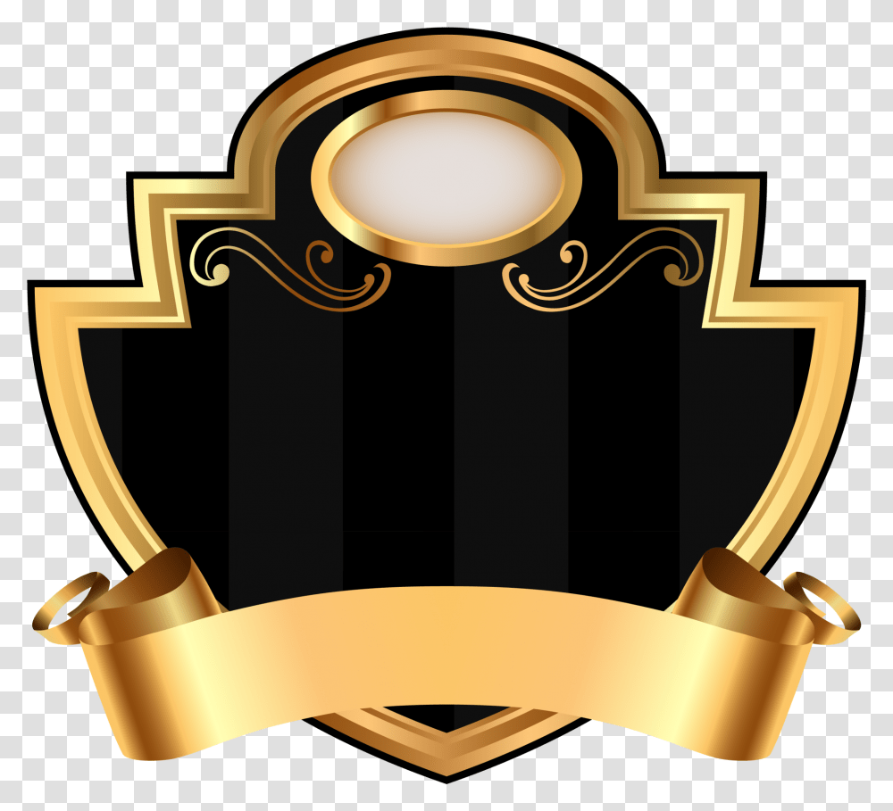 Clipart Shield Trophy Escudo Dourado, Lamp, Gold, Slingshot, Cross Transparent Png