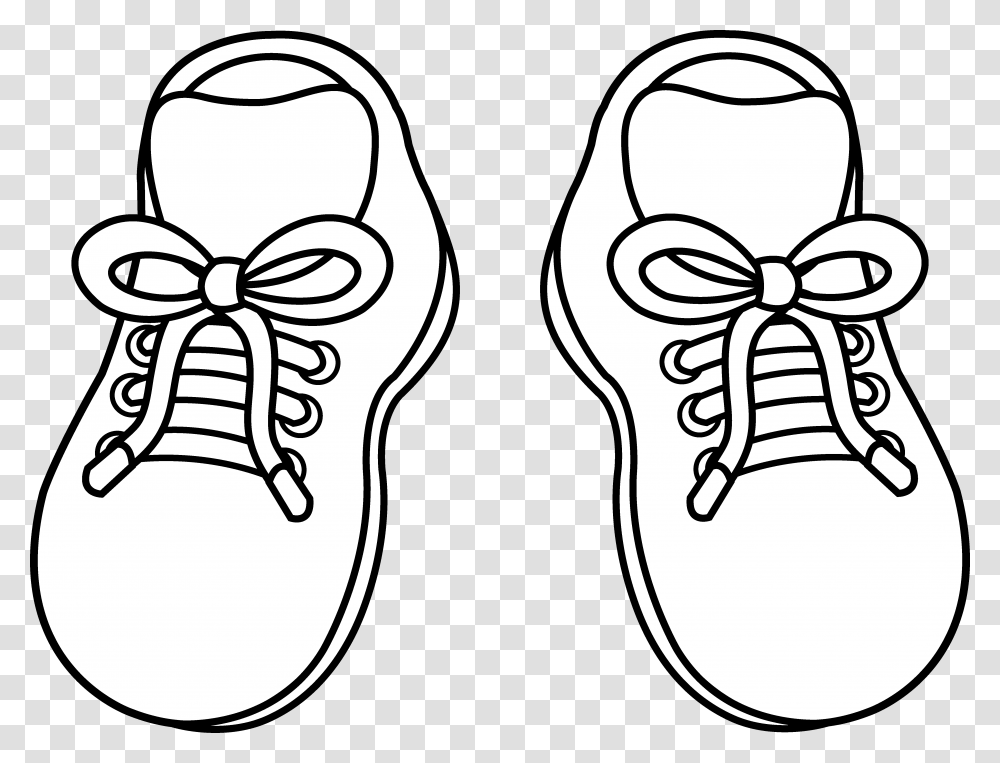 Clipart Shoes, Apparel, Footwear, Stencil Transparent Png