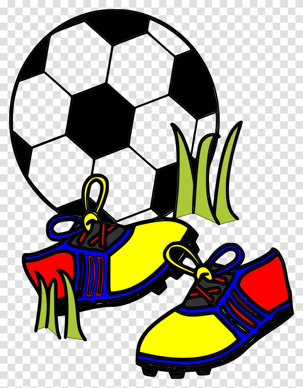 Clipart Shoes Soccer Ball Futbol Clipart, Apparel Transparent Png