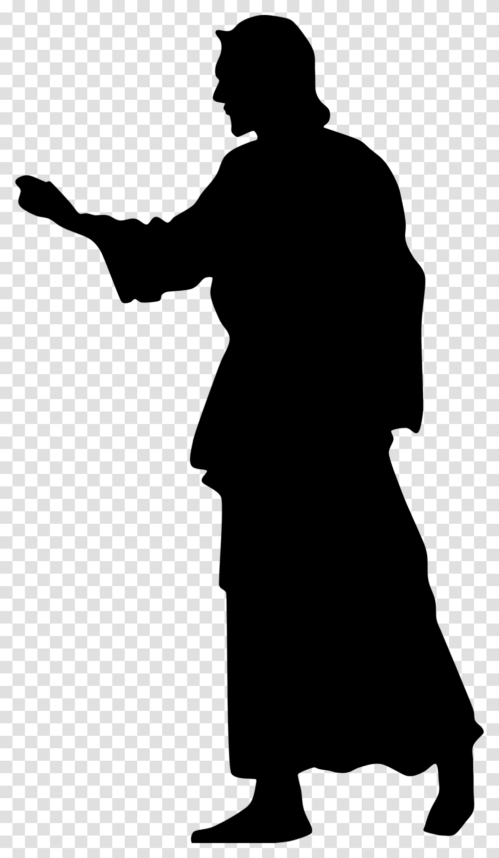 Clipart Silhouette Of Christ, Gray, World Of Warcraft Transparent Png