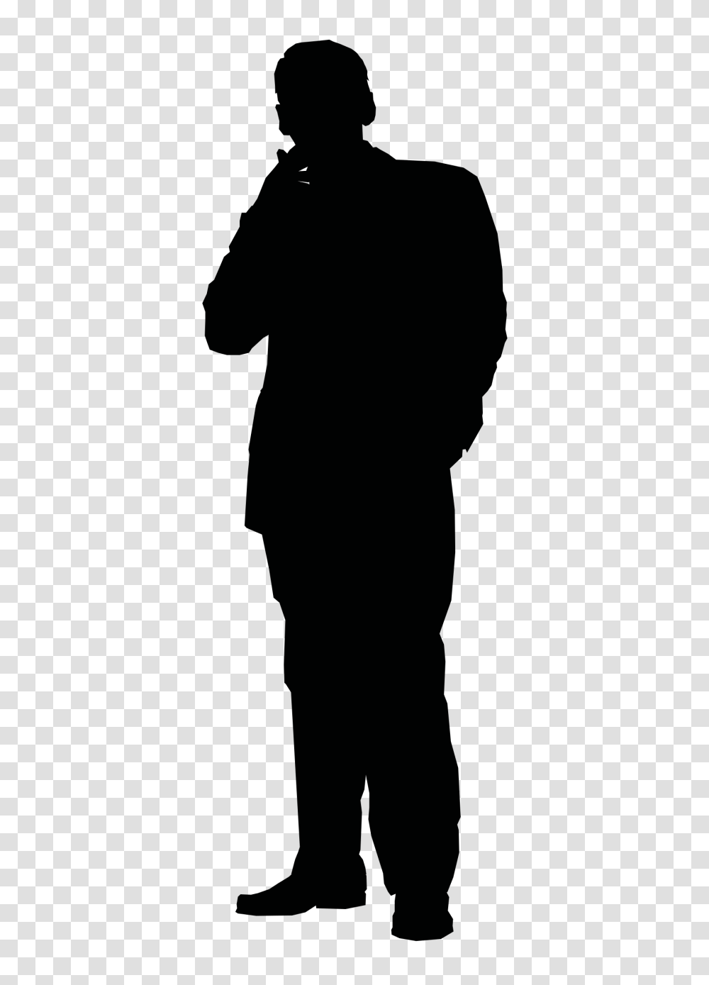 Clipart, Silhouette, Standing, Person, Photography Transparent Png