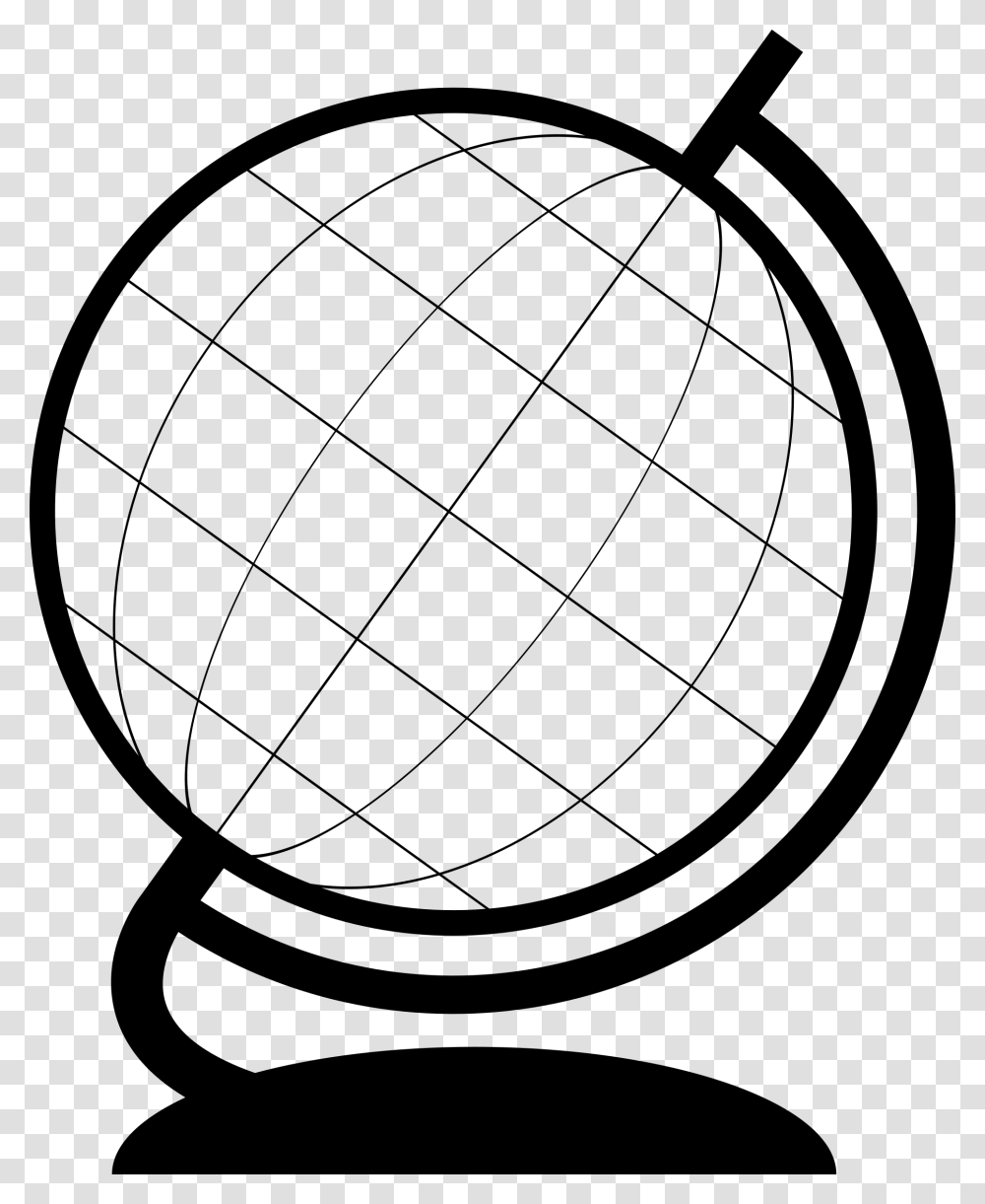 Clipart Simple Globe Clipart, Gray, World Of Warcraft Transparent Png