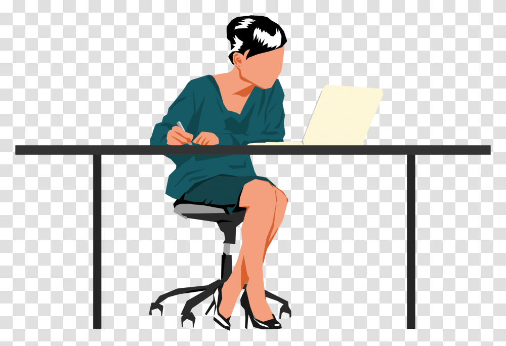 Clipart, Sitting, Person, Human, Standing Transparent Png