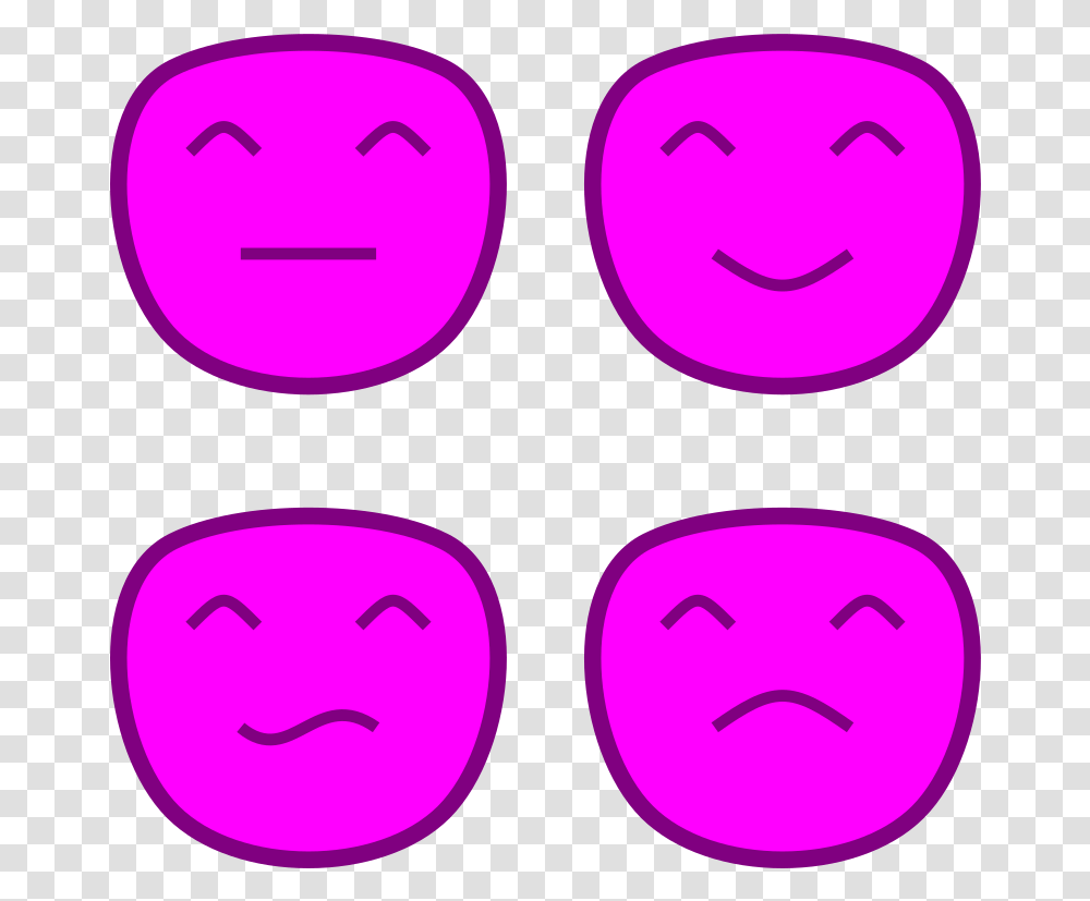 Clipart Smiley, Purple, Pillow, Cushion, Light Transparent Png