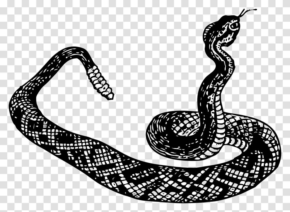 Clipart Snake Black Mamba Clipart Snake Black Mamba, Reptile, Animal, Cobra, Rattlesnake Transparent Png
