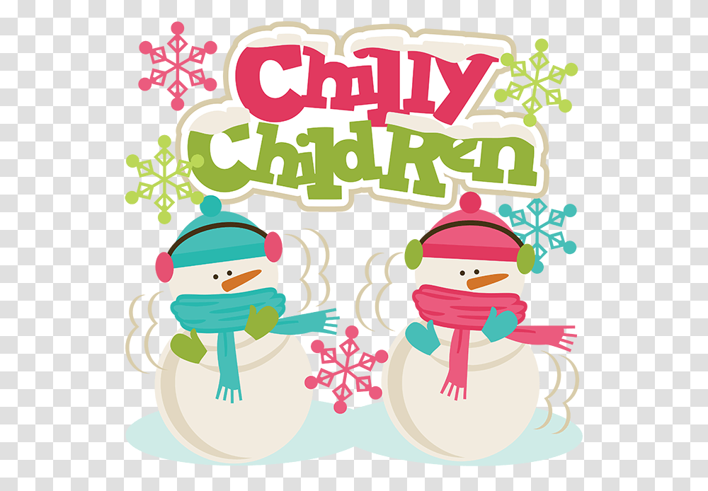 Clipart Snow Cute Chilly Children, Outdoors, Nature, Winter Transparent Png