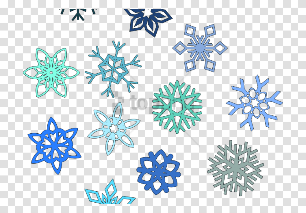 Clipart Snowflakes, Pattern Transparent Png