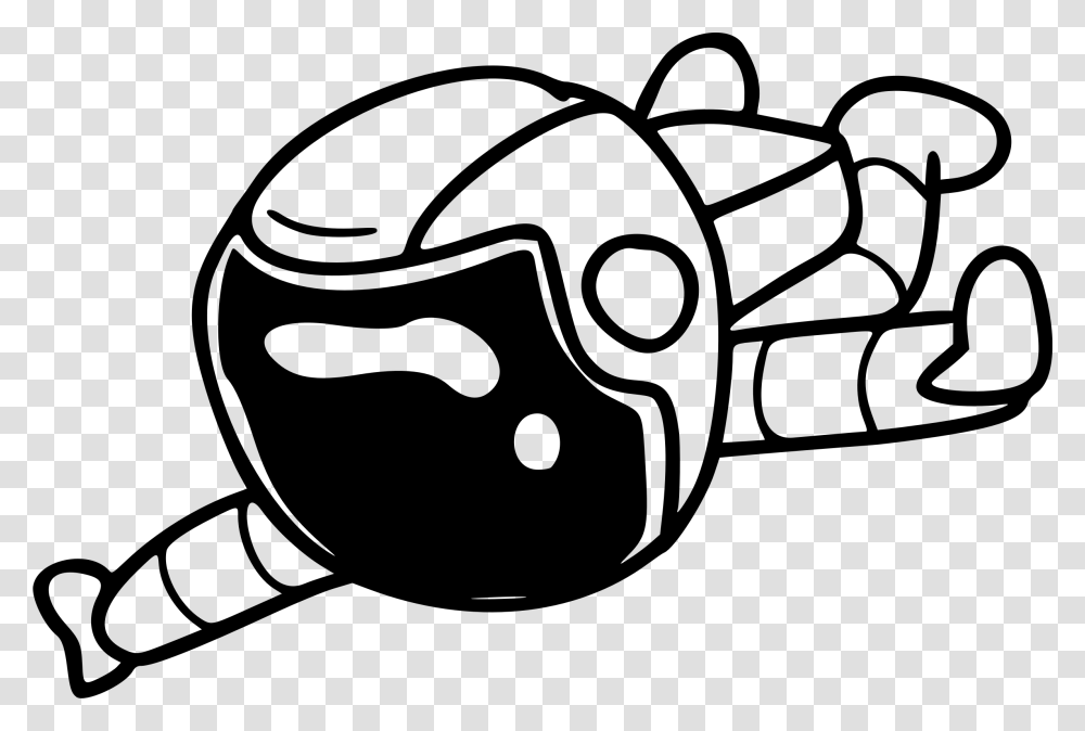 Clipart Spaceman Big Image Black And White Space Man, Gray, World Of Warcraft Transparent Png