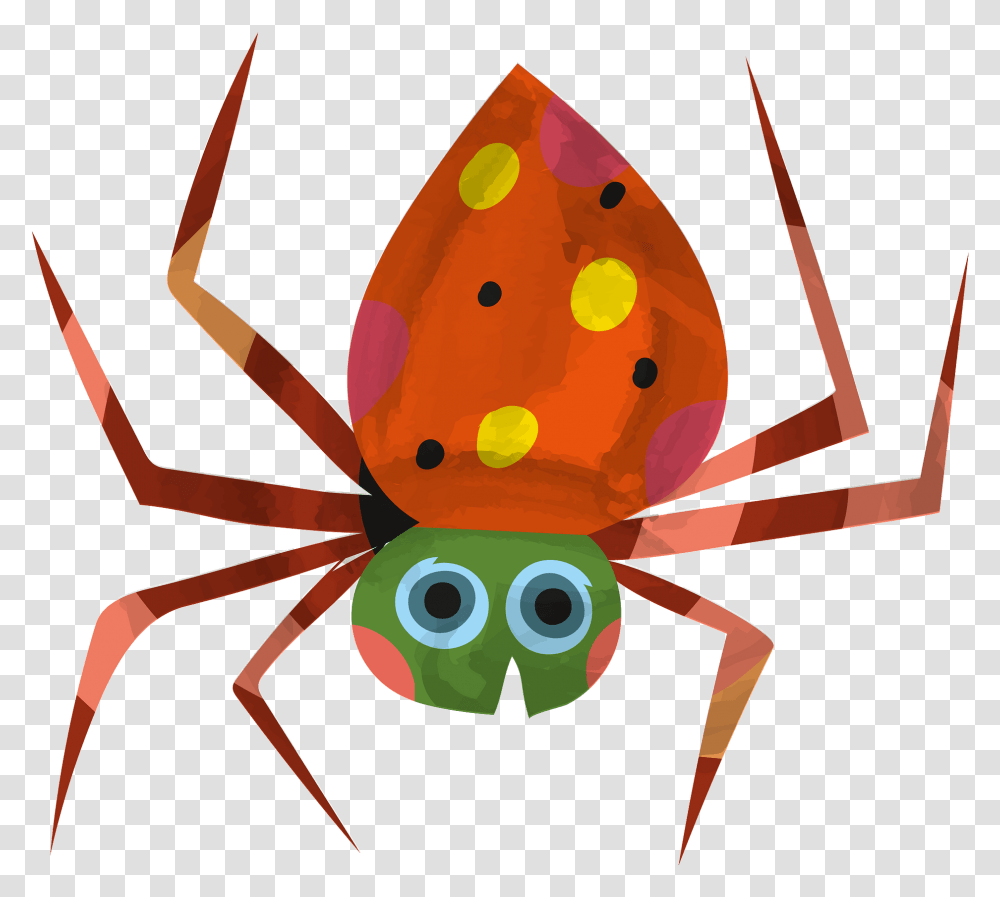 Clipart Spider Clipart, Invertebrate, Animal, Garden Spider, Insect Transparent Png