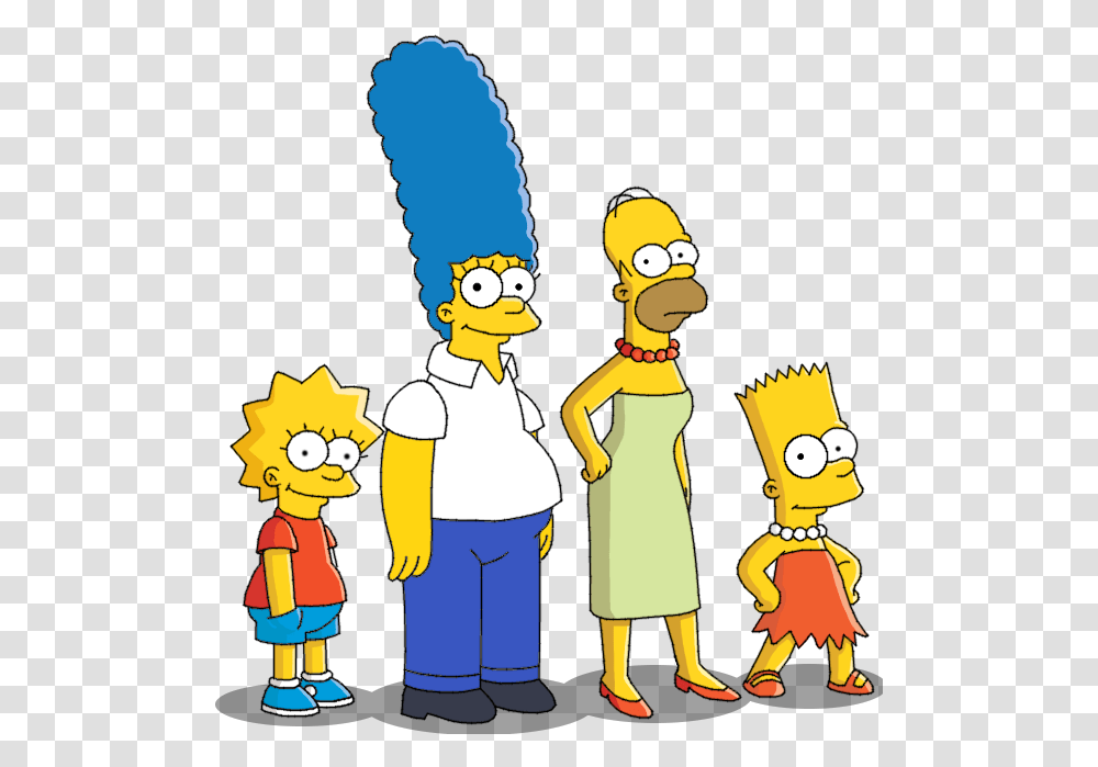 Clipart Spring Potluck Simpsons Marge And Maggie, Person, Human, People, Family Transparent Png