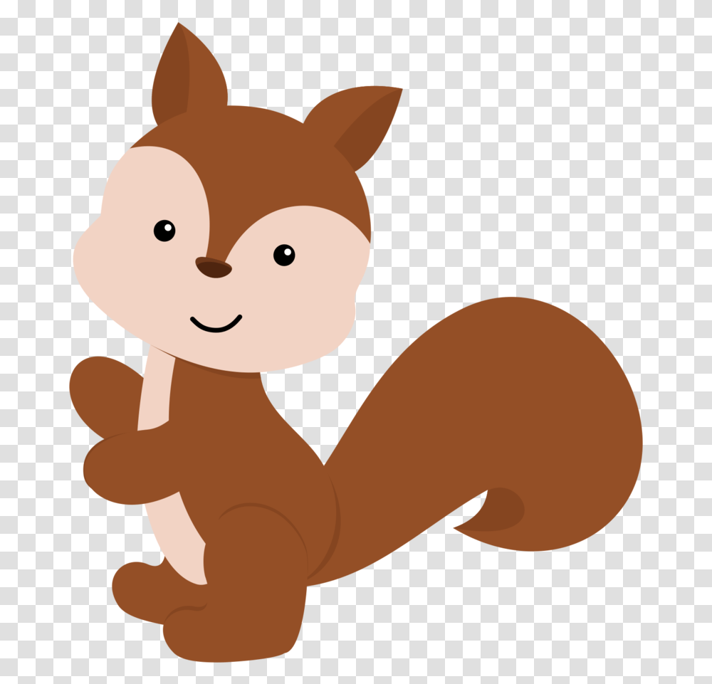 Clipart Squirrel Painted Animales Con A Animados, Mammal, Baby, Toy, Kangaroo Transparent Png