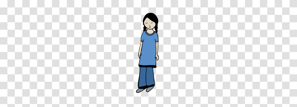 Clipart, Standing, Sleeve, Female Transparent Png