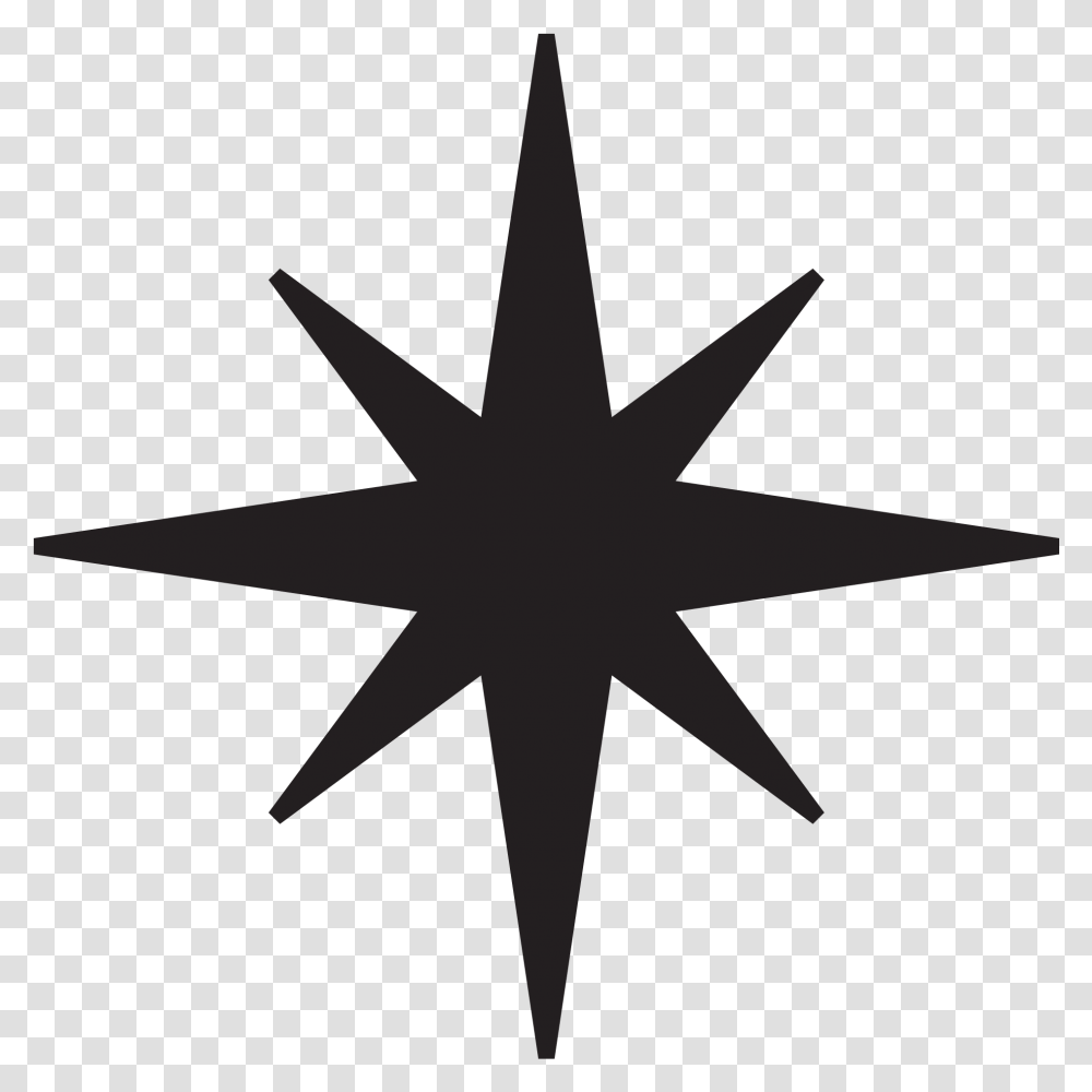 Clipart Star Of Bethlehem, Cross, Star Symbol Transparent Png