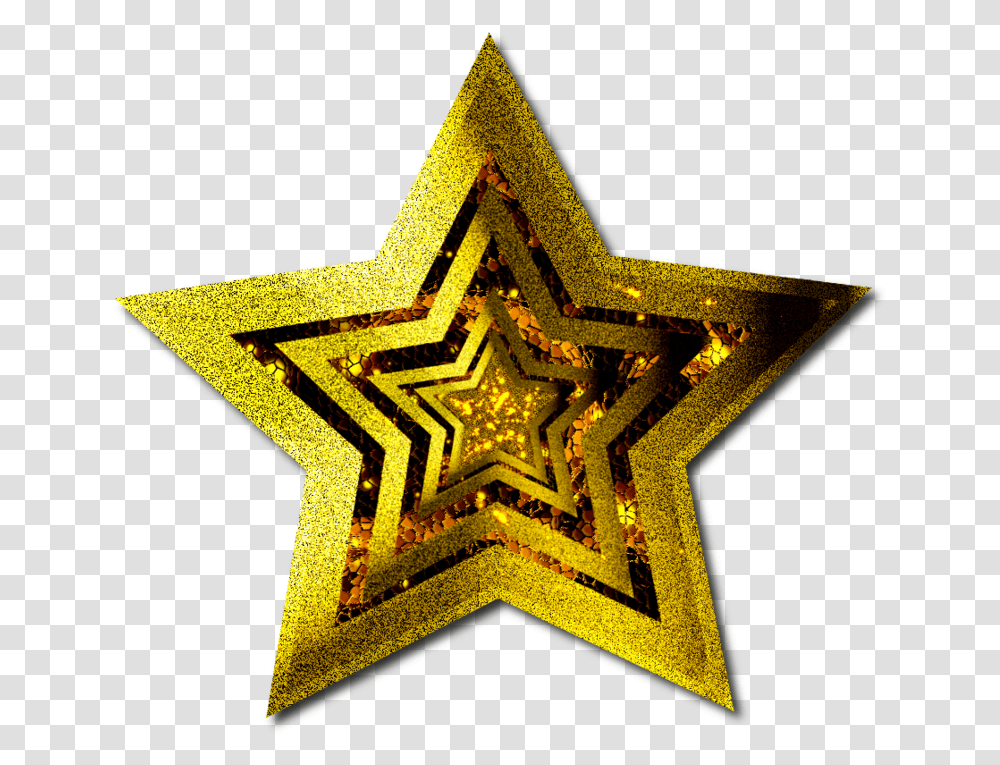 Clipart Star Shining Picture 682072 Shining Star Clipart, Cross, Symbol, Star Symbol, Gold Transparent Png