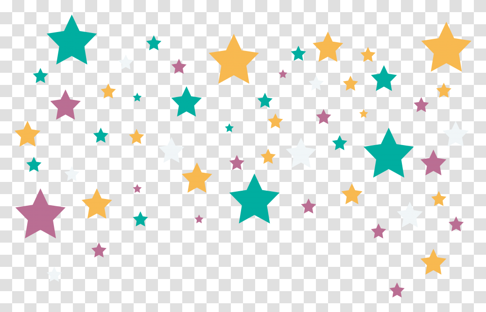 Clipart Stars Confetti Background Colour Stars, Star Symbol, Rug, Paper Transparent Png