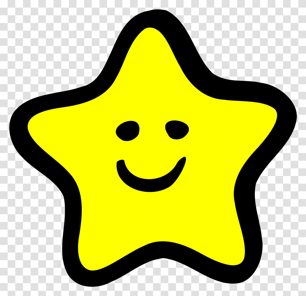 Clipart Stars Smiley Face Happy Star, Star Symbol Transparent Png