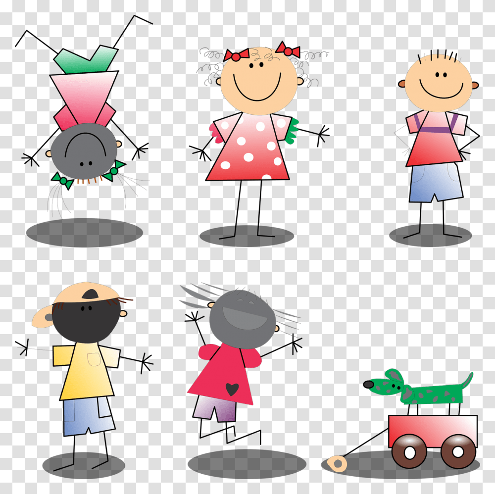 Clipart Stick Figure Jumping, Costume Transparent Png