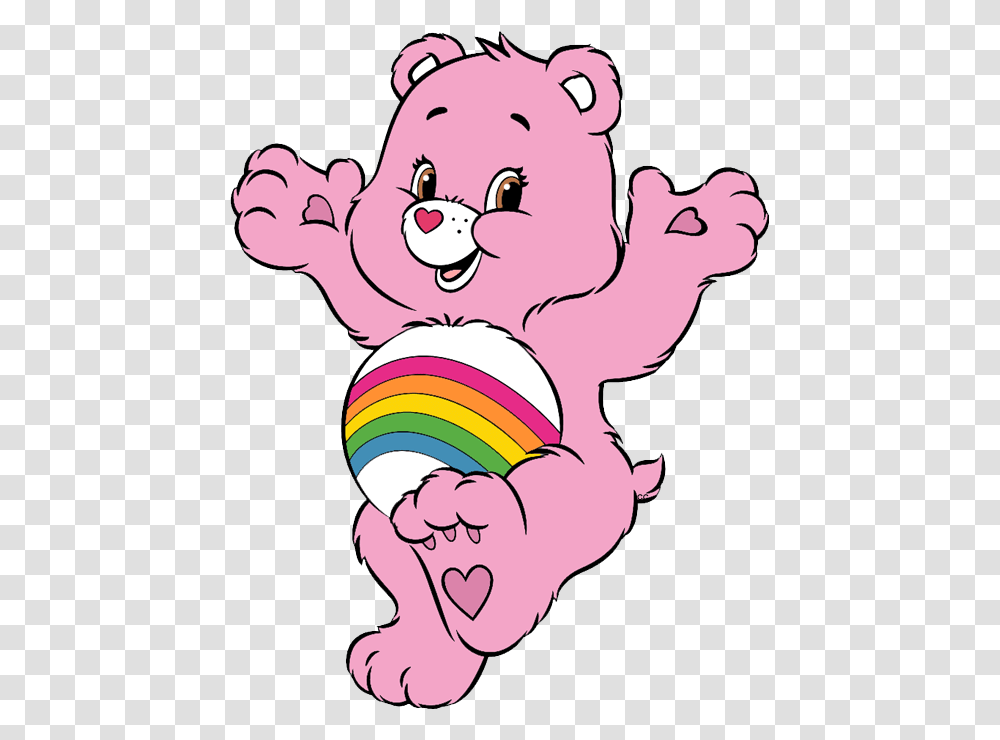 Clipart Stock Caring Clipart Pink Care Bear Cartoon, Food, Candy, Lollipop, Sweets Transparent Png