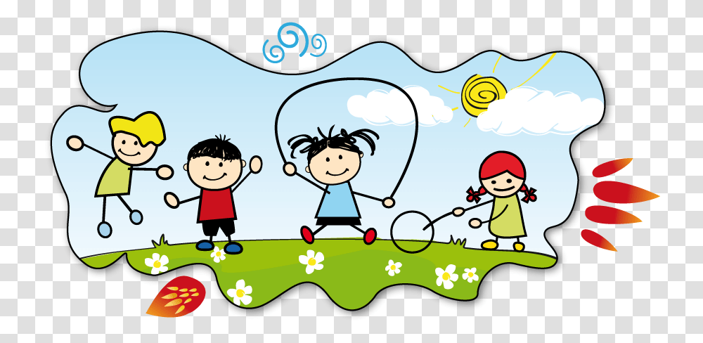 Clipart Summer Activity Children Playing, Swimming, Sport Transparent Png