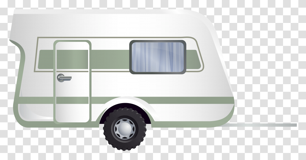 Clipart Summer Car Free For Caravan Background, Vehicle, Transportation, Rv, Housing Transparent Png