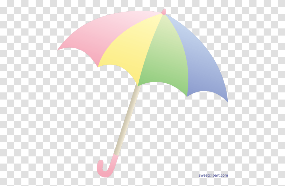 Clipart Sun Pastel Pastel Umbrella Clipart, Canopy, Hammer, Tool, Patio Umbrella Transparent Png