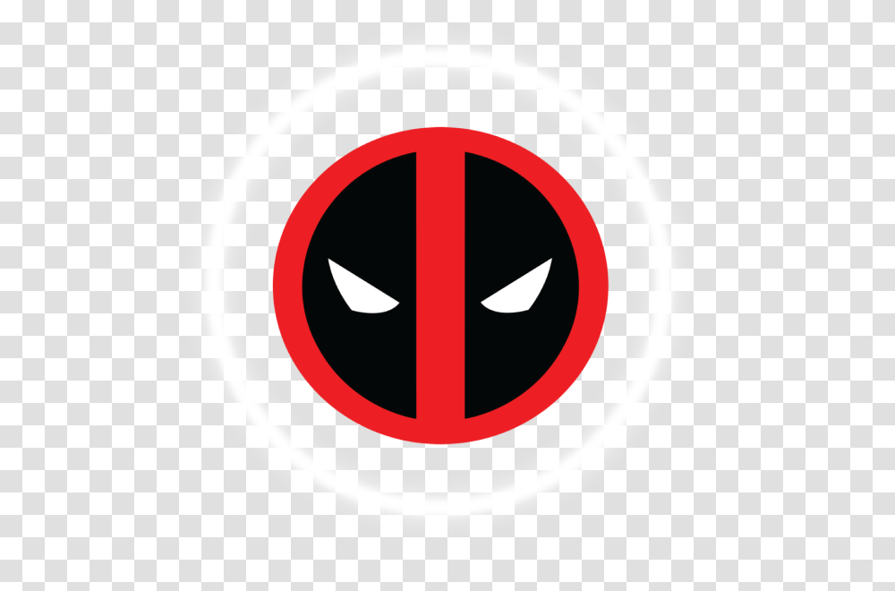 Clipart Superhero Logos Deadpool Logo, Symbol, Trademark, Star Symbol, Sign Transparent Png
