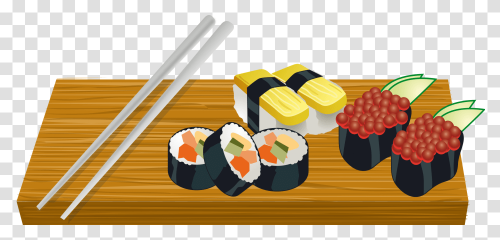 Clipart Sushi Clipart, Food Transparent Png