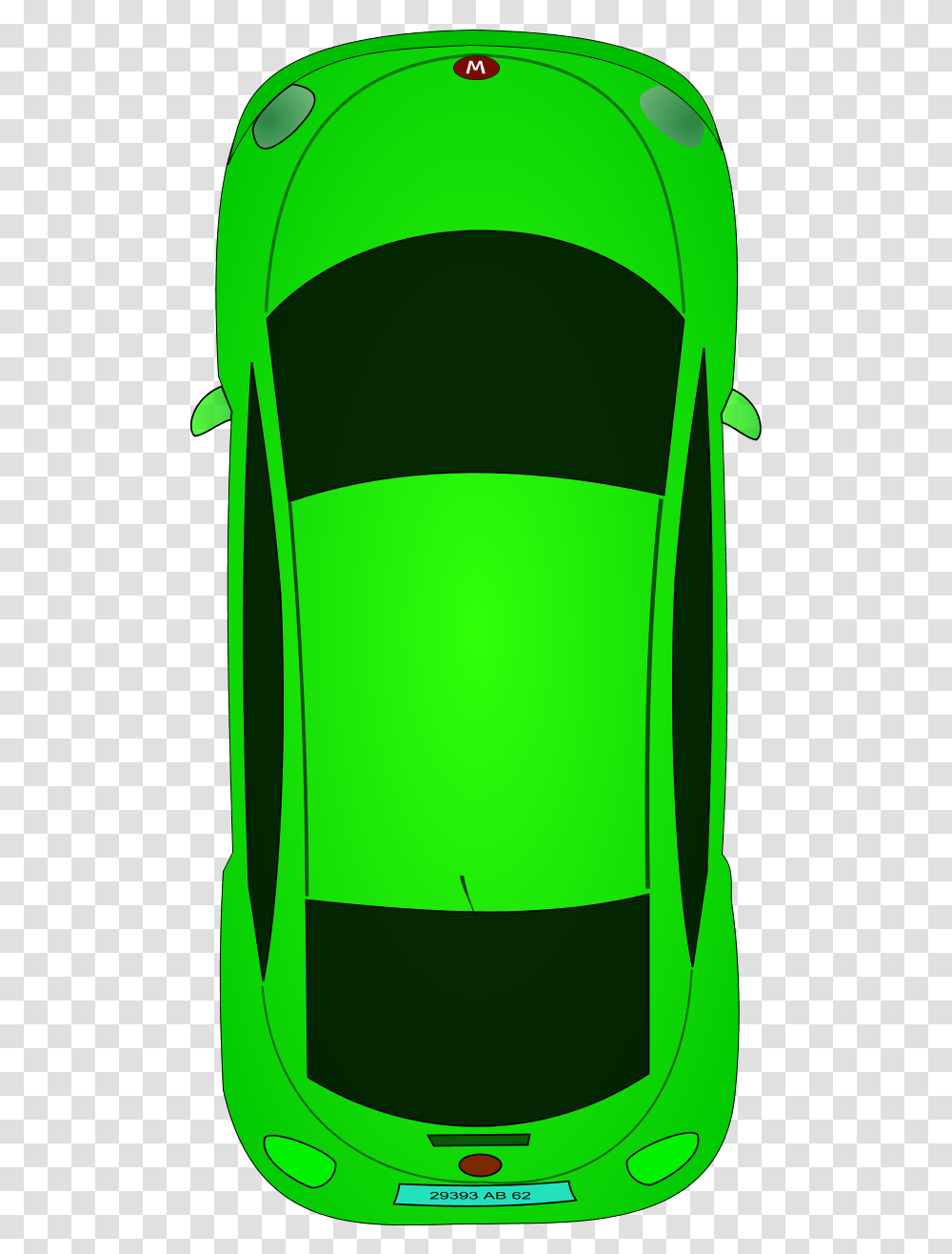 Clipart Taxi Top Top View Car Clipart, Green, Graphics, Bottle, Drawing Transparent Png