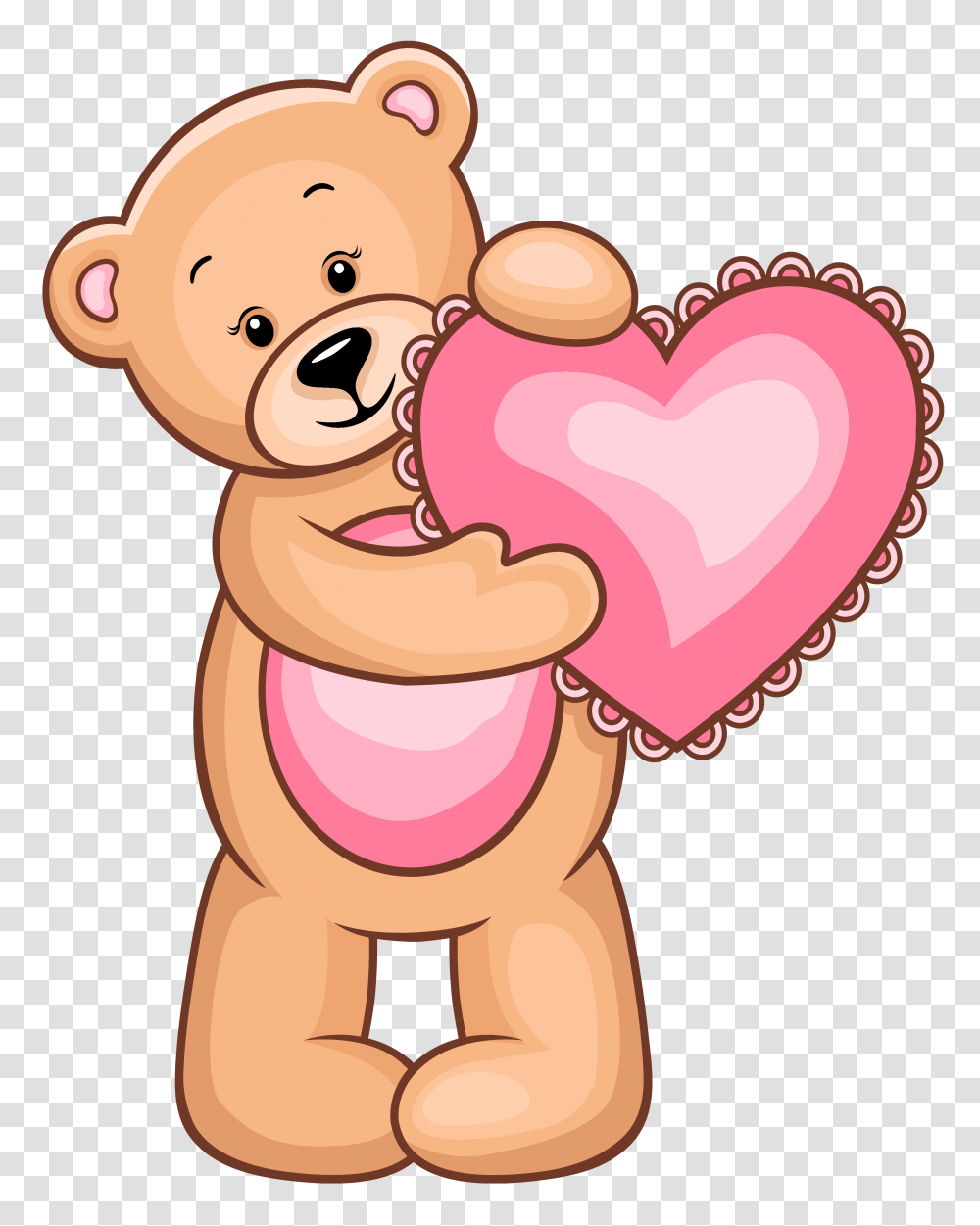 Clipart Teddy Bear, Sweets, Food, Confectionery, Heart Transparent Png