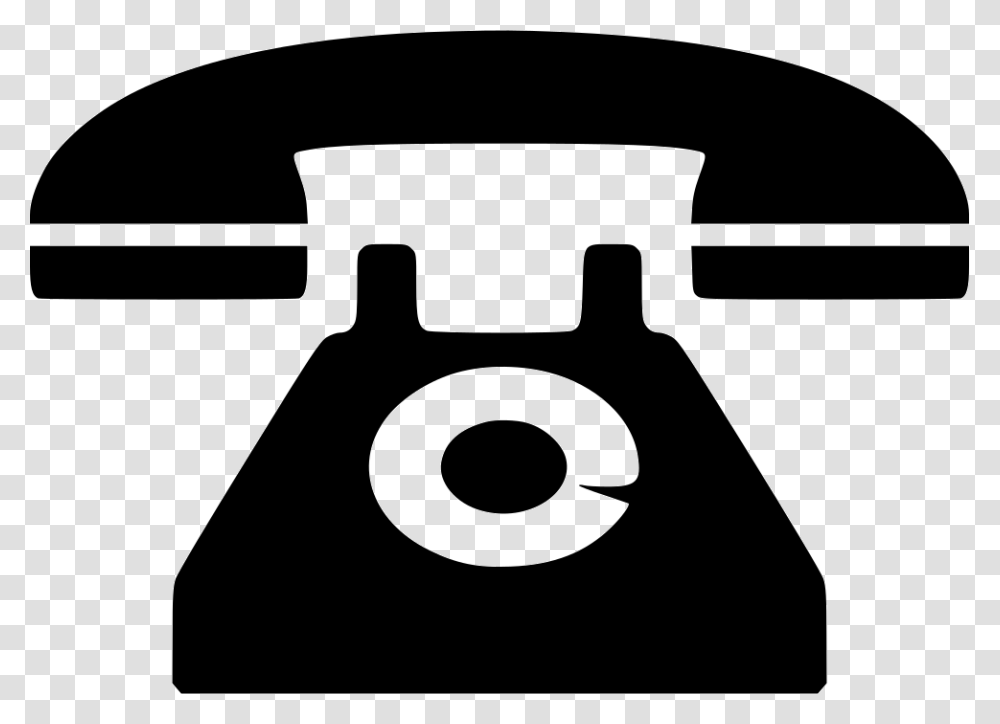 Clipart Telephone Svg Icon Old Phone, Electronics, Appliance, Dial Telephone Transparent Png