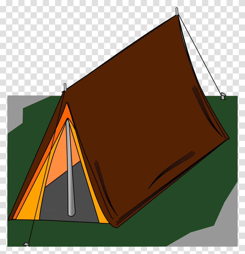 Clipart, Tent, Triangle, Camping Transparent Png
