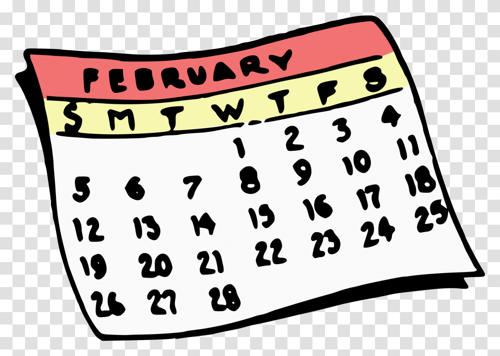 Clipart, Calendar, Word Transparent Png
