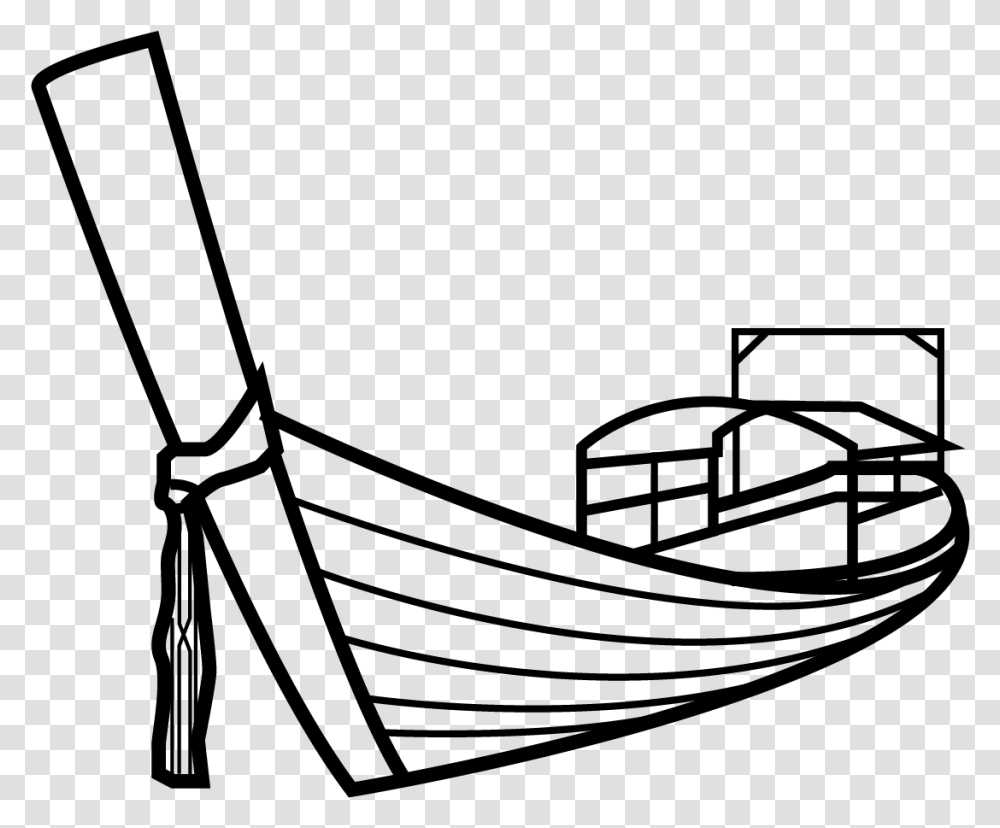 Clipart Thai Long Tail Boat, Gray, World Of Warcraft Transparent Png