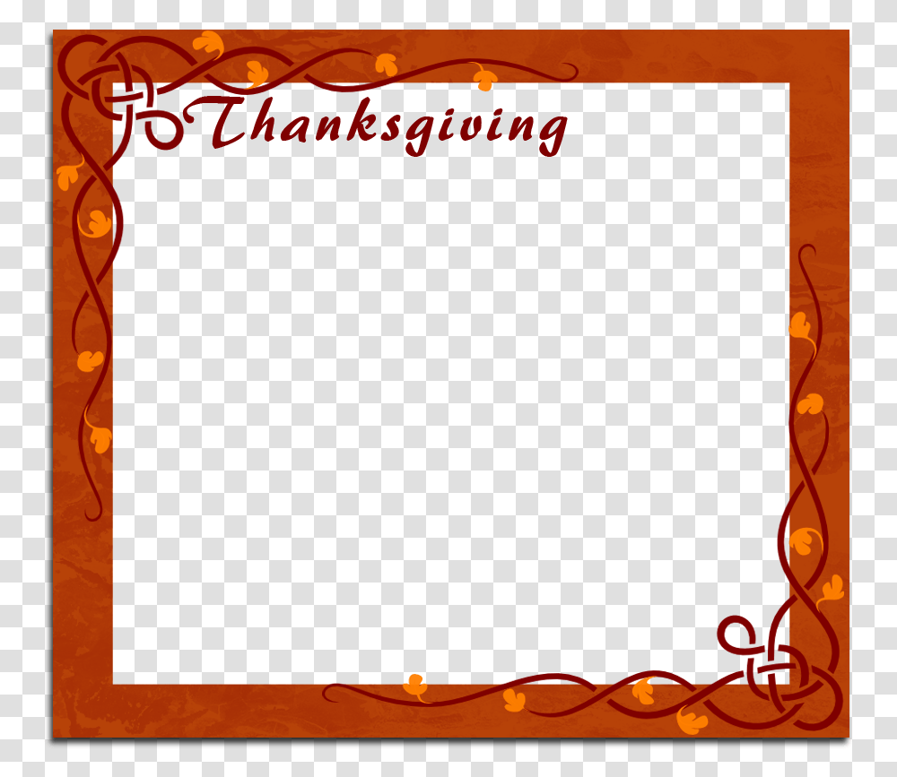 Clipart Thanksgiving Frame Happy Thanksgiving Thanksgiving Frames, Blackboard, Poster, Advertisement Transparent Png