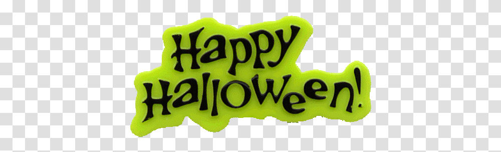 Clipart Thats Say Happy Halloween In Pack 5054 Happy Halloween Clip Art, Label, Text, Sticker, Word Transparent Png