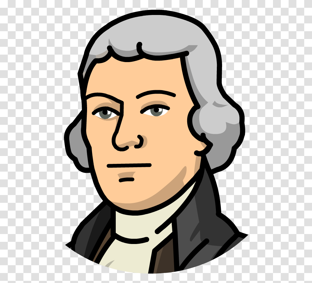 Clipart Thomas Jefferson Cartoon Thomas Jefferson Clipart, Face, Person, Human, Head Transparent Png