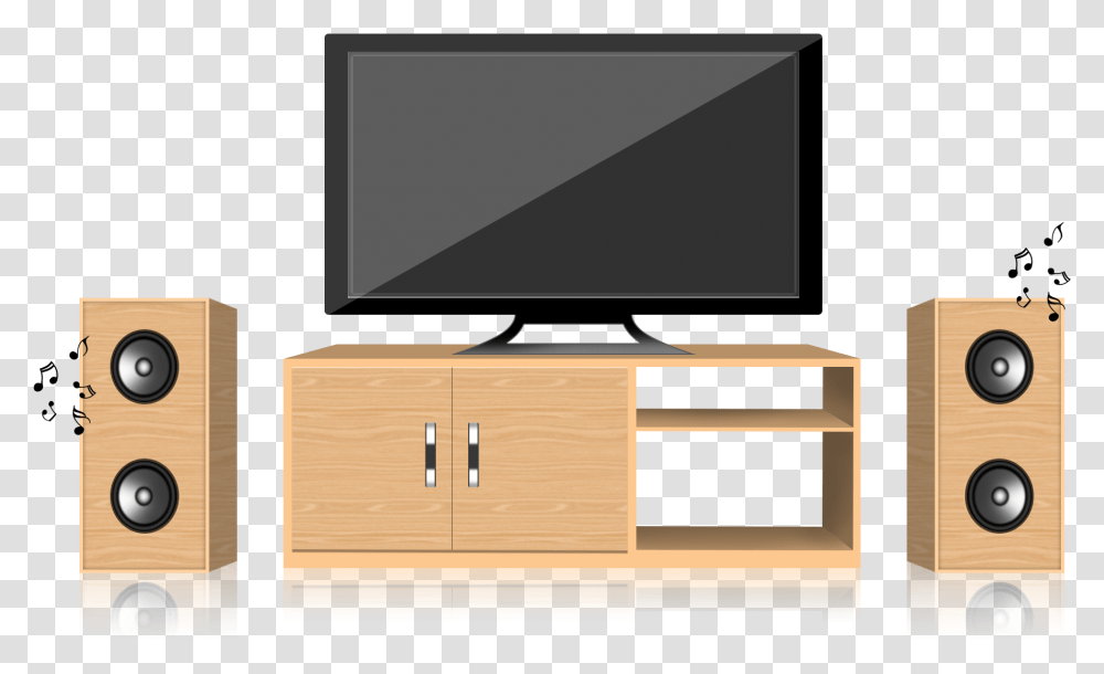 Clipart Tlvision Television Set, Furniture, Monitor, Screen, Electronics Transparent Png