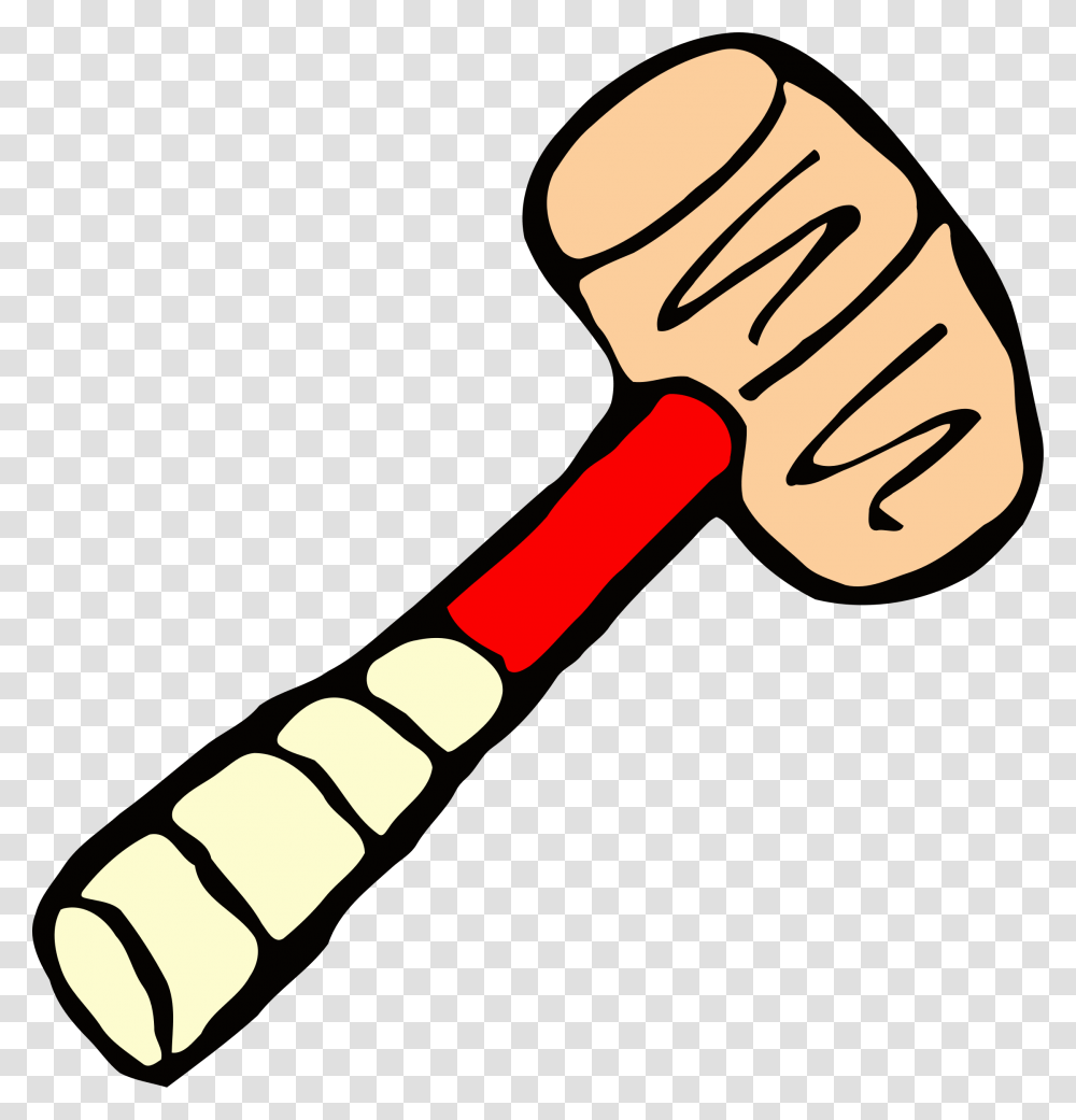 Clipart, Tool, Hammer, Mallet, Brush Transparent Png