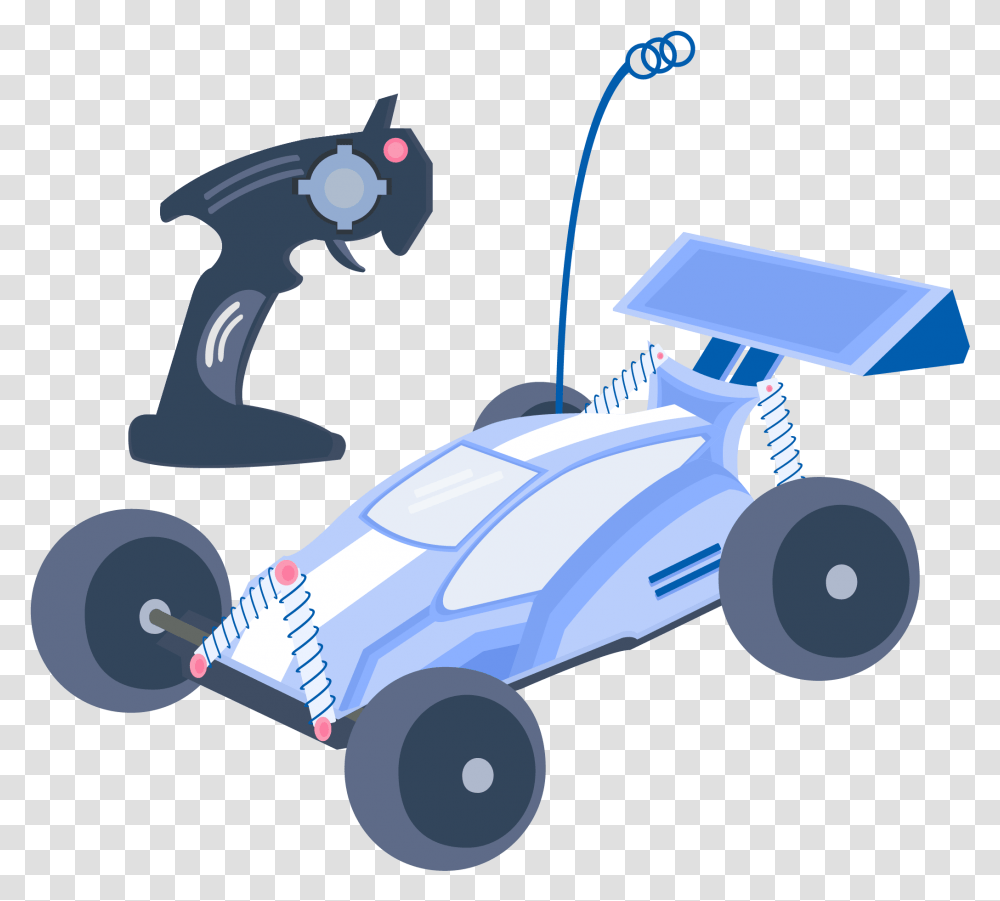 Clipart Toys Remote Control Car Remote Car Clip Art, Lawn Mower, Tool, Vehicle, Transportation Transparent Png