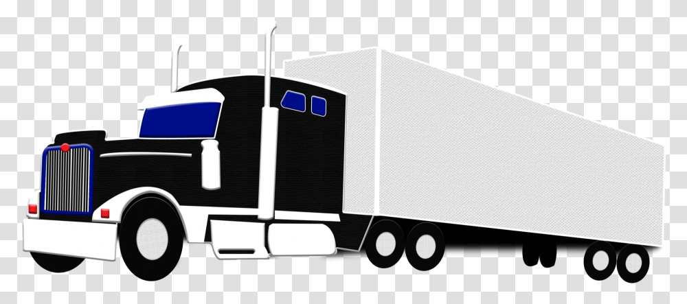 Clipart, Trailer Truck, Vehicle, Transportation, Fire Truck Transparent Png
