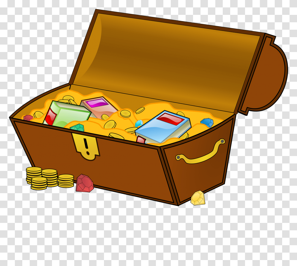 Clipart, Treasure, Box Transparent Png