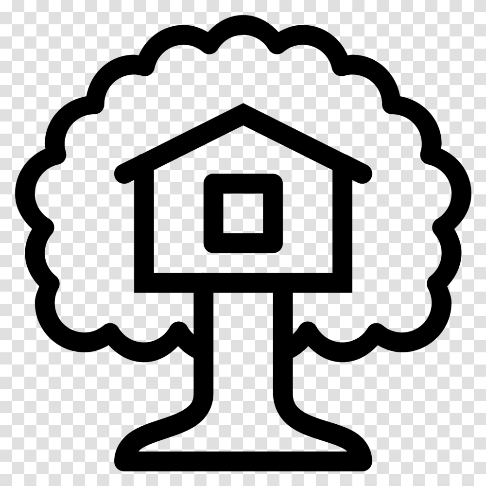 Clipart Tree House, Gray, World Of Warcraft Transparent Png