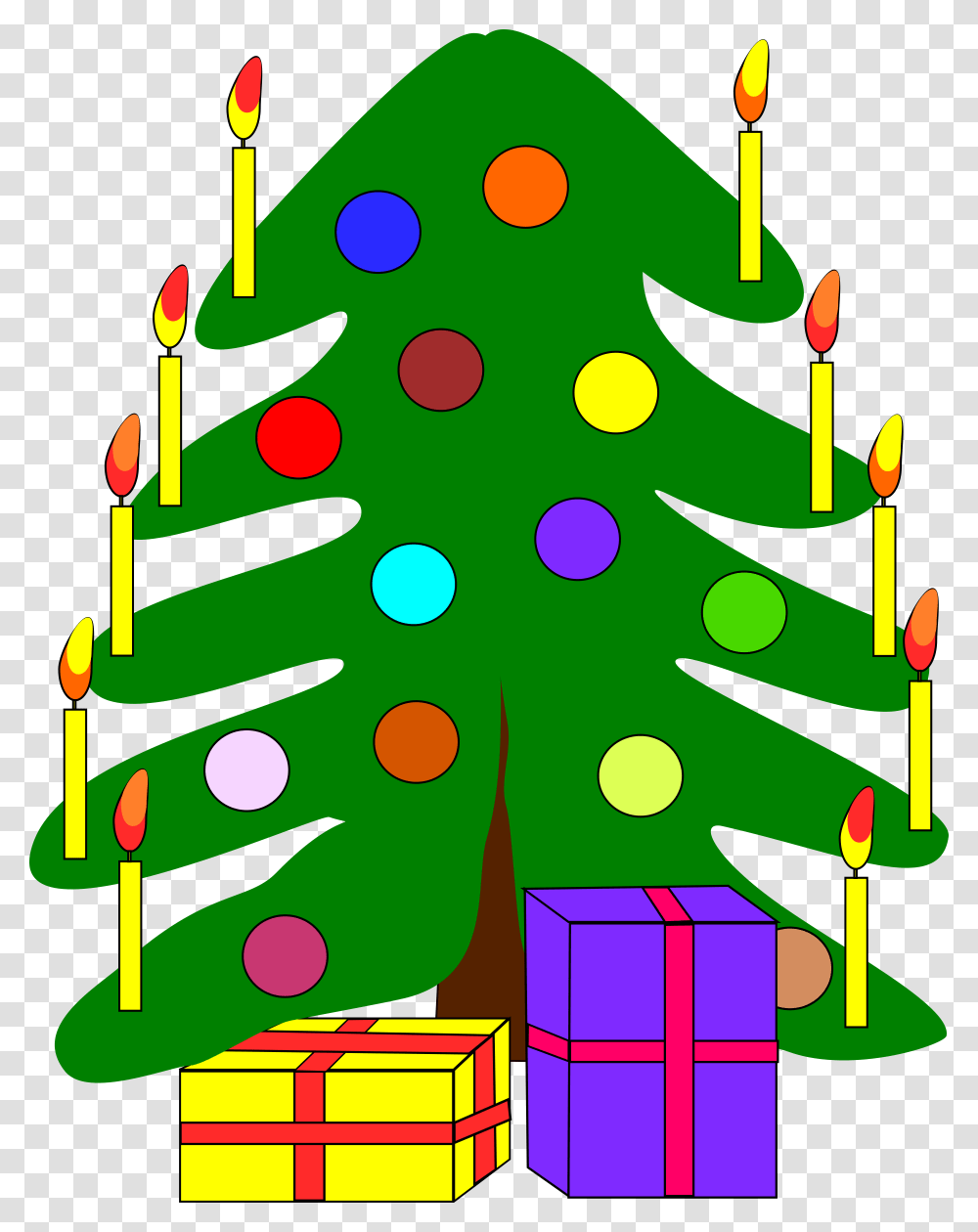 Clipart, Tree, Plant, Ornament, Christmas Tree Transparent Png