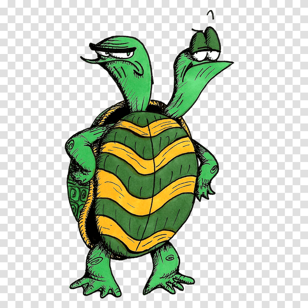 Clipart Turtle Border Snapping Turtle Cartoon, Plant, Animal, Reptile, Food Transparent Png