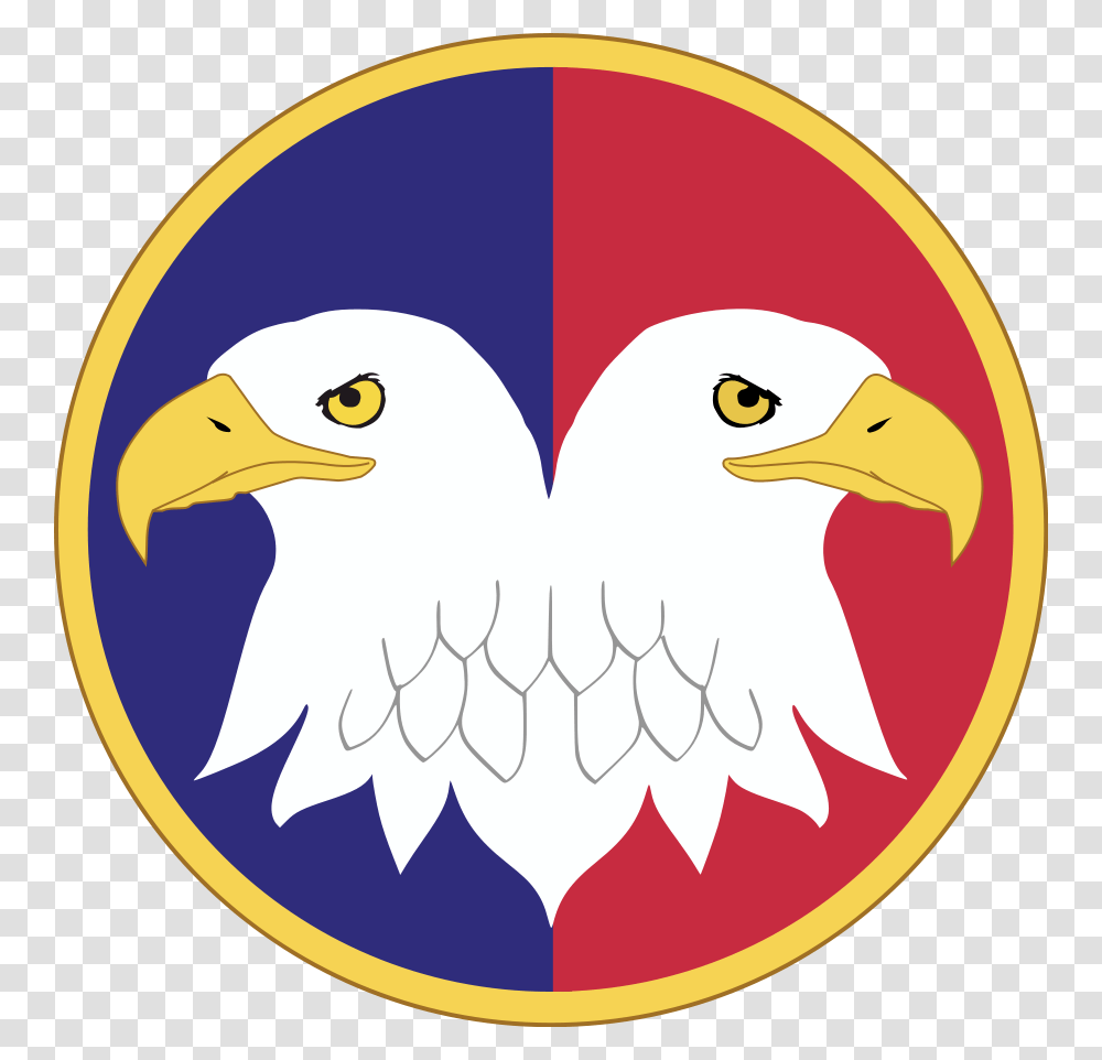 Clipart Us Army Map Symbols Us Army Reserve Command, Eagle, Bird, Animal, Bald Eagle Transparent Png