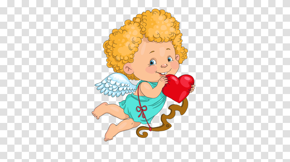 Clipart Valentines, Cupid, Angel, Archangel Transparent Png