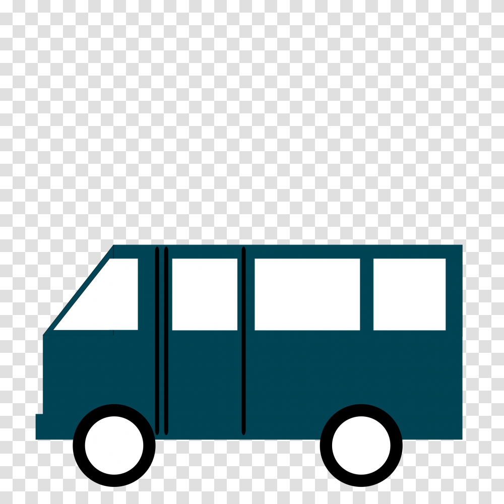 Clipart, Van, Vehicle, Transportation, Minibus Transparent Png