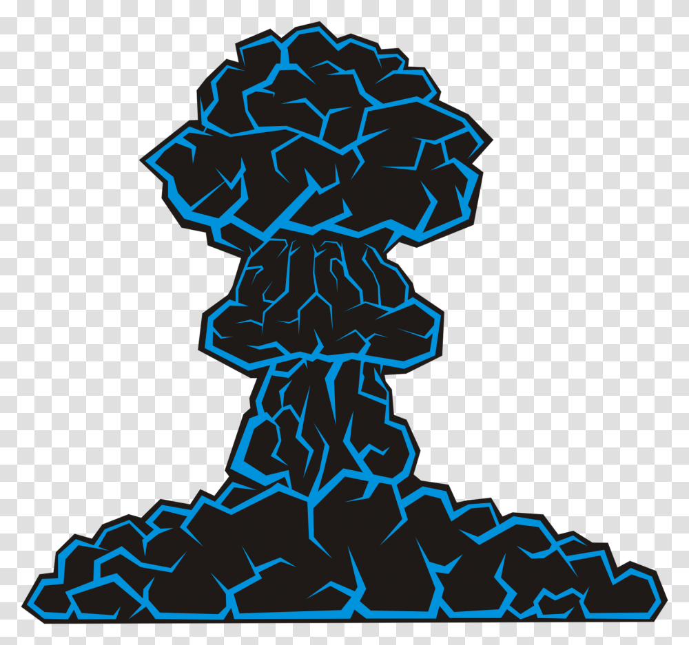 Clipart Vector Clip Art Online Mushroom Cloud Bomb Clipart, Tree, Plant, Ornament, Graphics Transparent Png