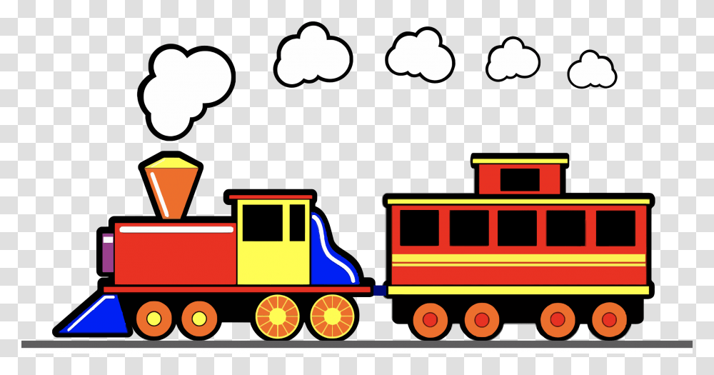 Clipart, Vehicle, Transportation, Fire Truck, Train Transparent Png