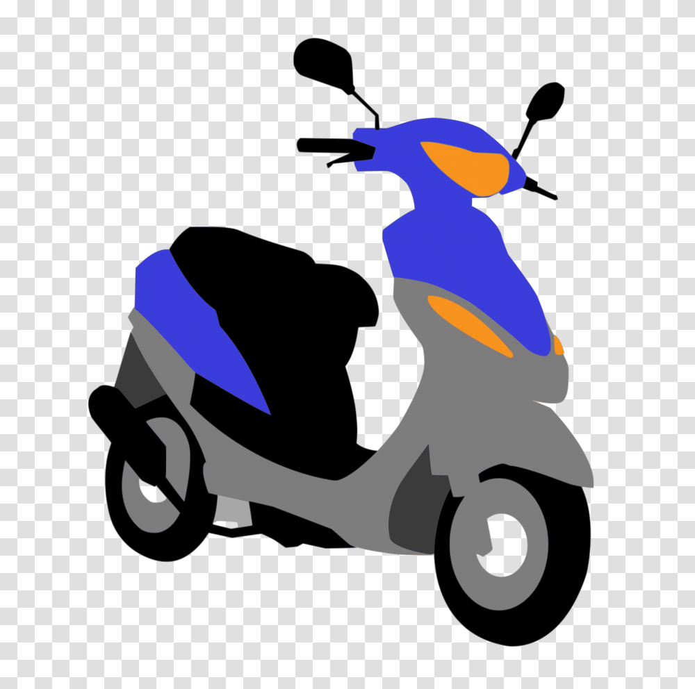 Clipart, Vehicle, Transportation, Motorcycle, Scooter Transparent Png